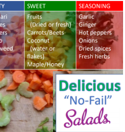Delicious No Fail Salads