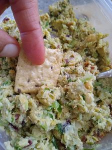 Chickpea salad dip and spread